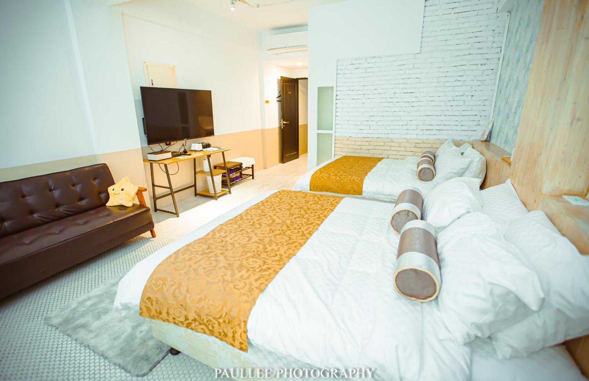 白狗公寓amo B&B市區金三角 東大門夜市 Hualien Dış mekan fotoğraf