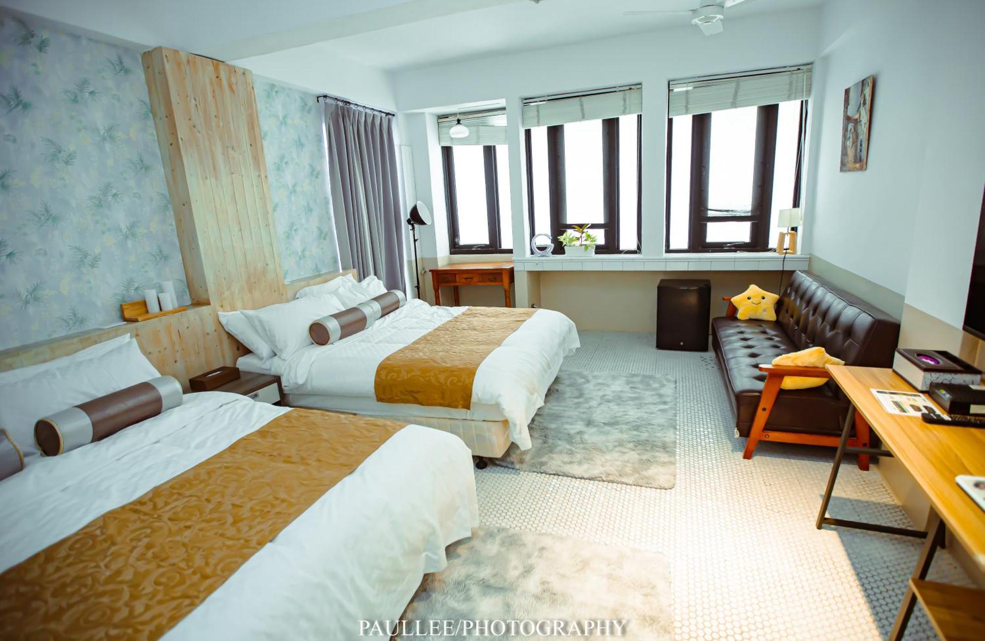 白狗公寓amo B&B市區金三角 東大門夜市 Hualien Dış mekan fotoğraf