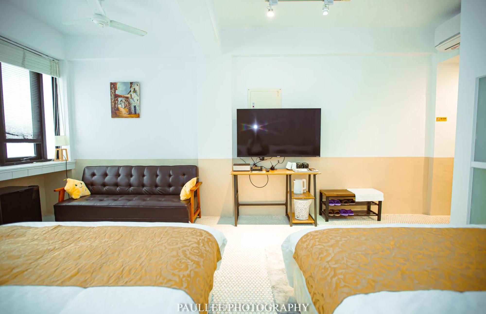 白狗公寓amo B&B市區金三角 東大門夜市 Hualien Dış mekan fotoğraf