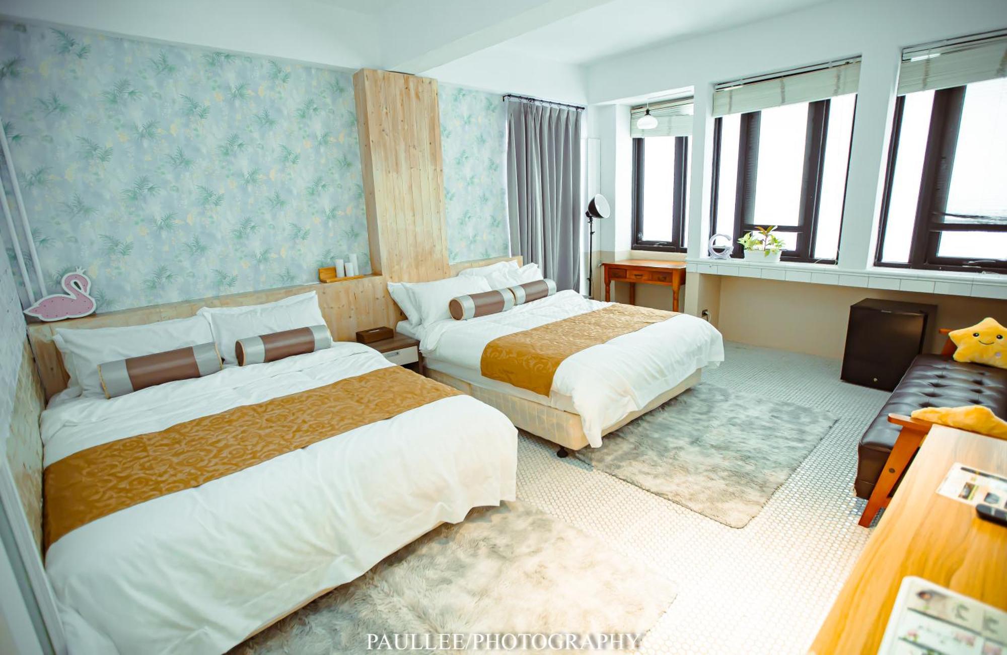 白狗公寓amo B&B市區金三角 東大門夜市 Hualien Dış mekan fotoğraf